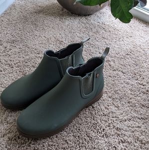 Bogs Green Rain Booties